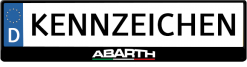 Abarth-3d-kennzeichenhalter